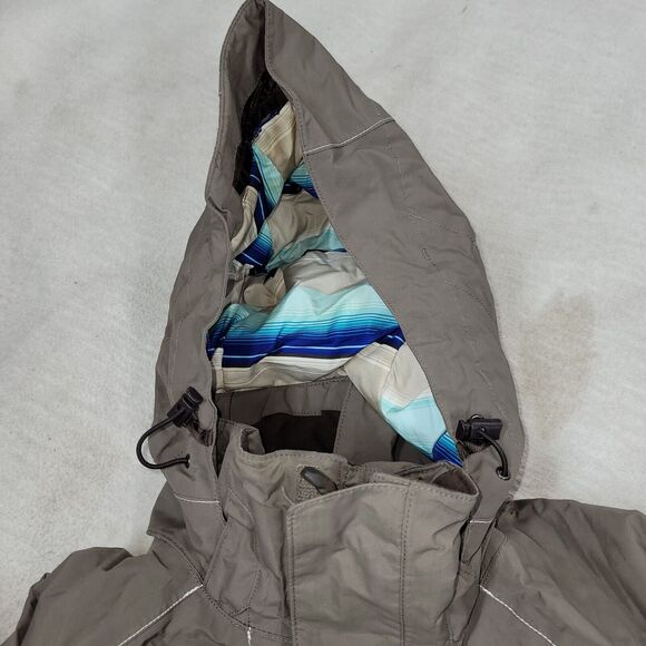 The North Face Jacket Womens Size M Brown Full Zip Snow Skiing Winter Cold Coat - Picture 12 of 16